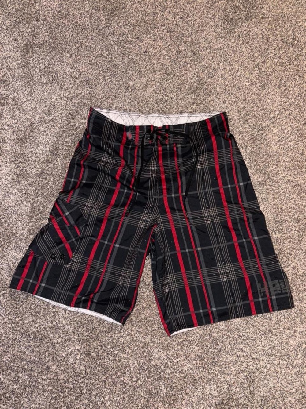 Y2K Tony Hawk Surfer Skater Grunge Board Shorts